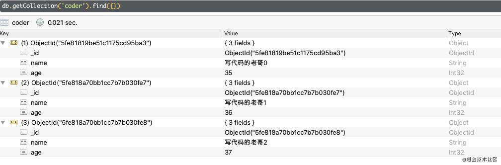 [js go]用go操作mongodb